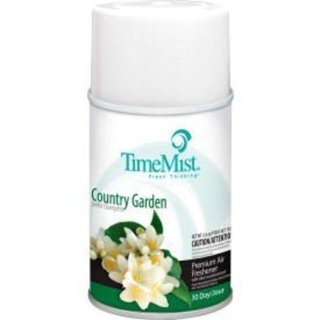 AMREP TimeMist Premium Metered Air Care Refills, Country Garden  66 oz Can, 12 CansCase 1042786 1042786